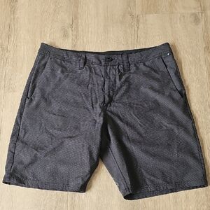 Volcom Charcoal Flat Front Shorts Hybrid Size 36